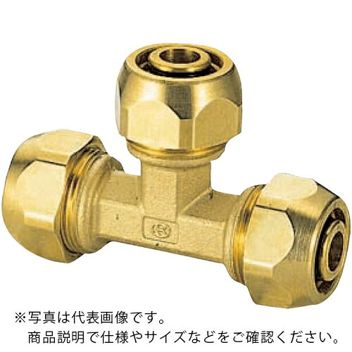 オンダ製作所 ポリ管ジョイント チーズソケット 呼び径13mm 水道用ポリエチレン1種二層管 ( SR-860 )