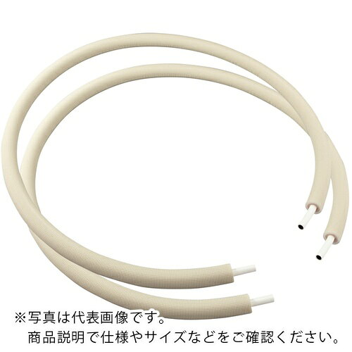 オンダ製作所 カポリエコパック 銅二層管 呼び径10 パイプ長さ2m 継手G1/2 ( G-CEK1-10-2 )