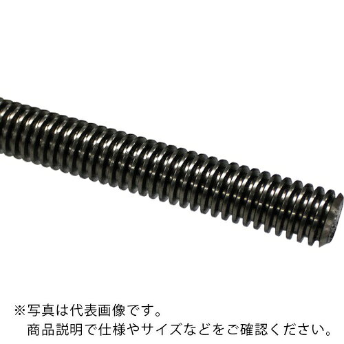 特長：ねじ山の断面が台形になっており組立時に軸方向の精度が出しやすい特徴があります。用途：締め付け用というより、回転運動を直線運動に変換する際に使用。重量物を持ち上げるジャッキや機械の送り運動用として。仕様：リード(mm)：4呼び径D1(mm)：TR18×4全長(mm)：450ねじ山角度30度材質／仕上：SUS304注意：定尺ではなく全長の寸法通りにカットしているため恐れ入りますが返品不可とさせていただきます。　●メーカー取寄商品について 本商品はメーカーからの取寄商品となります。 納期は、メーカー確認後、メールでご連絡させて頂きます。 在庫状況、生産状況によっては、かなり納期がかかる場合もございます。 　※お急ぎの場合は、ご注文前の納期確認も承りますので、　　お気軽にお問い合わせください。 　●代表画像について 商品によっては、代表画像を使用している場合がございます。 商品のカラー、サイズなどが異なる商品をイメージ画像として 使用させて頂いている場合がございます。 必ず、商品の品番と仕様をご確認のうえ、ご注文お願いいたいます。 　●北海道・沖縄・離島・一部地域の送料について 別途追加で送料がかかる場合がございます。 送料がかかる場合は、メールにて送料をご連絡させて頂き、 お客様にご了承頂いてからの手配となります。 　●お買上げ明細書の廃止について 当店では、個人情報保護と環境保護の観点から同封を廃止しております。 お買上げ明細書が必要な場合は、備考欄に「お買上げ明細必要」と 記載お願いいたします。 当店からの出荷の場合は、同封にて発送させて頂きます。 （※メーカー直送の場合は、PDFデータをメールさせて頂きます。）