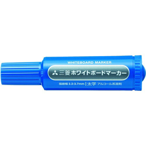 uni ( 三菱鉛筆 ) ホワイトボードマーカー 太字 青 ( PWB7M.33 )