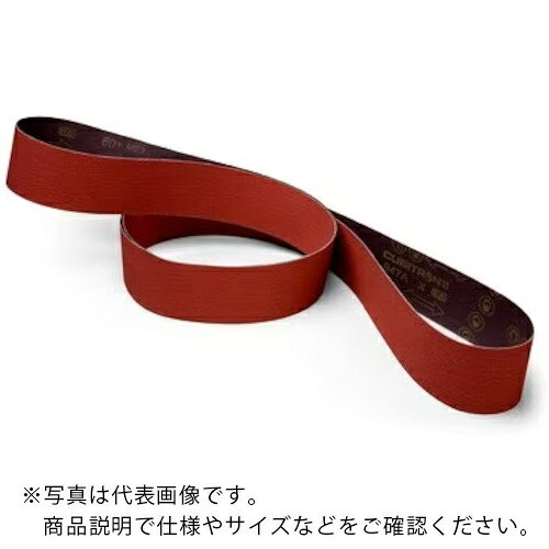 特長：一粒一粒まで鋭くデザインされた精密成型砥粒を塗布した研磨ベルトです。軽いタッチで研磨ができ、中間仕上げにも適しています。仕様：キュービトロン2砥粒使用注意：この商品は、一般消費者様向けの製品ではないため、表示や取扱説明書等が一般消費者様向けに表記・同梱されておりません。　●メーカー取寄商品について 本商品はメーカーからの取寄商品となります。 納期は、メーカー確認後、メールでご連絡させて頂きます。 在庫状況、生産状況によっては、かなり納期がかかる場合もございます。 　※お急ぎの場合は、ご注文前の納期確認も承りますので、　　お気軽にお問い合わせください。 　●代表画像について 商品によっては、代表画像を使用している場合がございます。 商品のカラー、サイズなどが異なる商品をイメージ画像として 使用させて頂いている場合がございます。 必ず、商品の品番と仕様をご確認のうえ、ご注文お願いいたいます。 　●北海道・沖縄・離島・一部地域の送料について 別途追加で送料がかかる場合がございます。 送料がかかる場合は、メールにて送料をご連絡させて頂き、 お客様にご了承頂いてからの手配となります。 　●お買上げ明細書の廃止について 当店では、個人情報保護と環境保護の観点から同封を廃止しております。 お買上げ明細書が必要な場合は、備考欄に「お買上げ明細必要」と 記載お願いいたします。 当店からの出荷の場合は、同封にて発送させて頂きます。 （※メーカー直送の場合は、PDFデータをメールさせて頂きます。）