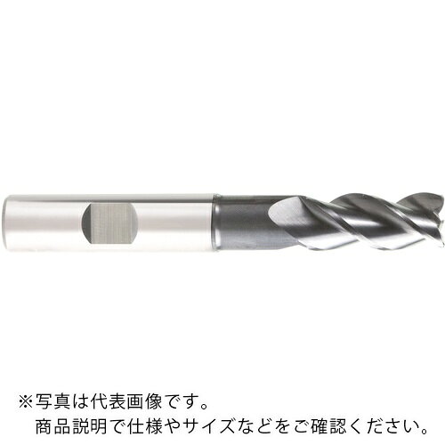 特長：ポケット加工に最適なエンドミルです。ランピング角度は最大で45°が可能。また先端の突起（ドリル形状）が安定的なプランジ加工を実現。用途：被削材:炭素鋼、合金鋼、鋳鉄、ステンレス、軽合金。仕様：刃数CICT(枚)：3切削径DC(mm)：3切込角KAPR(°)：12最大切削径DCX(mm)：0.6フランジ径DCSFMS(mm)：0シャンク径DMM(mm)：26取り付け穴径DCB(mm)：0取り付け穴深さCBDP(mm)：46機能長さLF(mm)：12材質／仕上：HP920コーティング　●メーカー取寄商品について 本商品はメーカーからの取寄商品となります。 納期は、メーカー確認後、メールでご連絡させて頂きます。 在庫状況、生産状況によっては、かなり納期がかかる場合もございます。 　※お急ぎの場合は、ご注文前の納期確認も承りますので、　　お気軽にお問い合わせください。 　●代表画像について 商品によっては、代表画像を使用している場合がございます。 商品のカラー、サイズなどが異なる商品をイメージ画像として 使用させて頂いている場合がございます。 必ず、商品の品番と仕様をご確認のうえ、ご注文お願いいたいます。 　●北海道・沖縄・離島・一部地域の送料について 別途追加で送料がかかる場合がございます。 送料がかかる場合は、メールにて送料をご連絡させて頂き、 お客様にご了承頂いてからの手配となります。 　●お買上げ明細書の廃止について 当店では、個人情報保護と環境保護の観点から同封を廃止しております。 お買上げ明細書が必要な場合は、備考欄に「お買上げ明細必要」と 記載お願いいたします。 当店からの出荷の場合は、同封にて発送させて頂きます。 （※メーカー直送の場合は、PDFデータをメールさせて頂きます。）