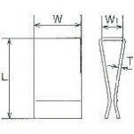 水本　ステンレス　グレーチングクリップGCJ型　35mm×20mm GCJ-20 ( GCJ20 ) （株）水本機械製作所 【メーカー取寄】