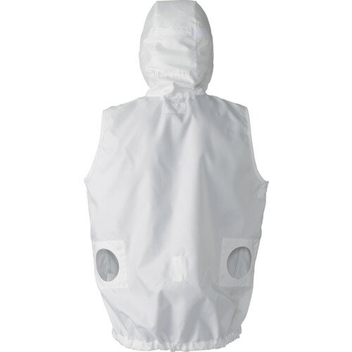 ゴールドウイン　空調服［［R上］］フード付きアウターベスト　白　M PK2901-W-M ( PK2901WM ) （株）ゴールドウイン