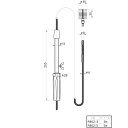 SANEI　排水管掃除用パーツ　パイプクリーナー（30mm径ブラシ付）　長さ3m PR802-3 ( PR8023 ) SANEI（株） 3