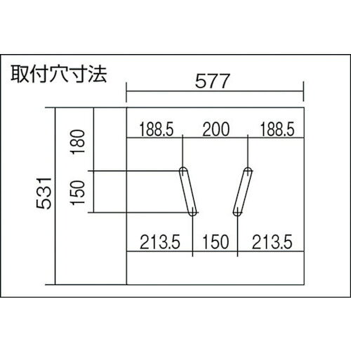 TRUSCO ( トラスコ中山 ) ボール盤台 ( UB-N13 )