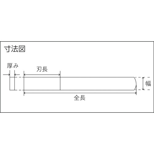 TRUSCO ( トラスコ中山 ) ダイヤモンドテーパーヤスリ金型・精密仕上げ用10.0X0.7mm ( TK-1 )
