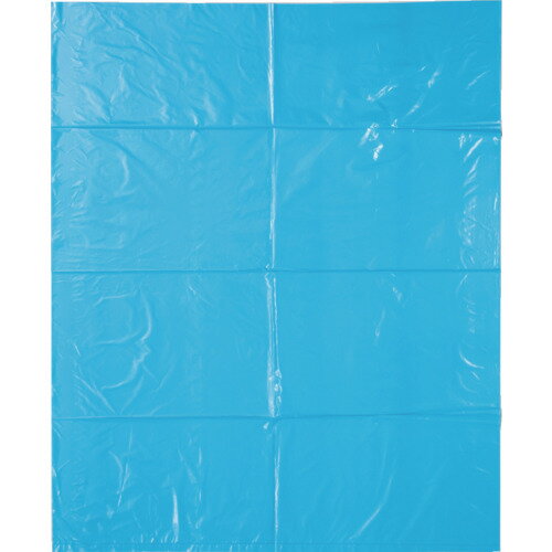 ジャパックス メタロセン配合ポリ袋 20L 青 10枚 厚み0.025mm ( TM21 ) (株)ジャパックス