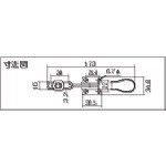 角田 ( 大阪角田興業 ) ハンドル横型トグルクランプ No.HH450 ( KC-HH450 )