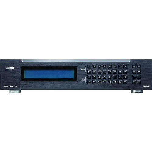 ATEN 16入力16出力HDMIマトリックススイッチャー(スケーラー搭載、ビデオウォール対応) ( VM51616H ) ATENジャパン(株) 【メーカー取寄】