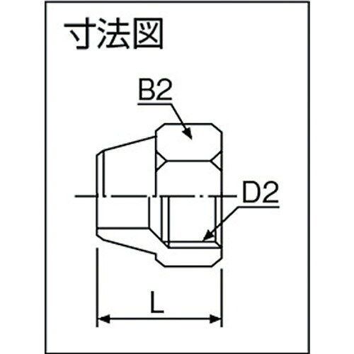 ASOH ( アソー ) フレアーナット Φ6 ( FN-1006 )