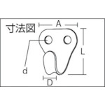 光 ステンフック 小 ( KSTF-31 ) (株)光