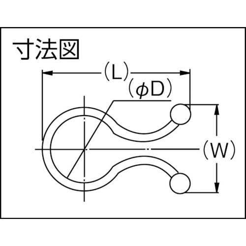 品川商工 ツイストクリップ (100個入) ( TCR-23T )