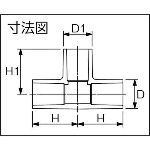 トーエー TS継手 チーズ 20 ( TST20 ) 東栄管機(株)