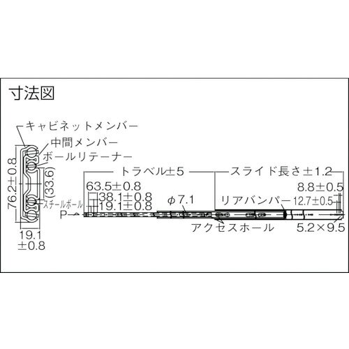 ������饤�� ( ���ܥ�����饤�� ) ���֥륹�饤�ɥ졼��406.4mm ( C9301-16B )