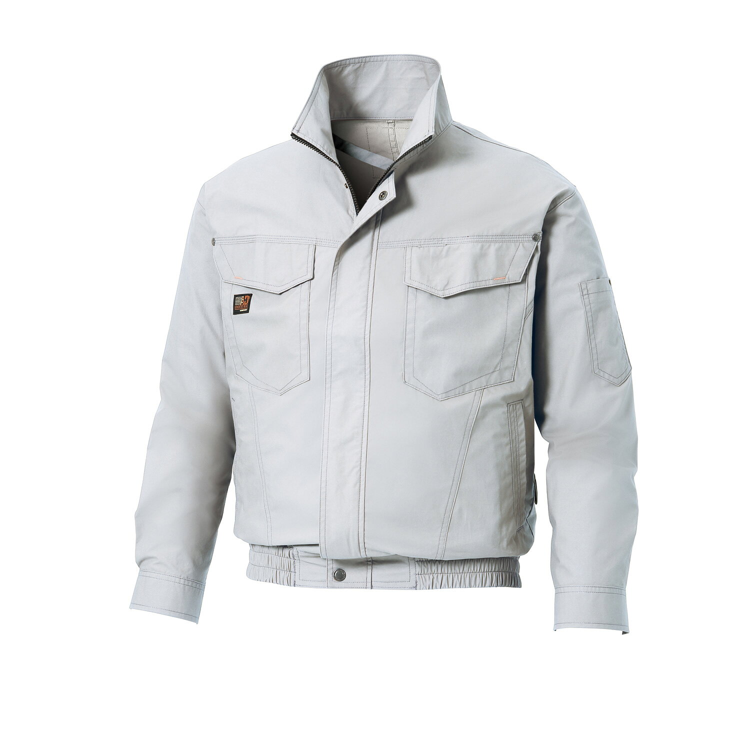 樂天商城 - サンエス 空調風神服R長袖ワークブルゾン+デバイスセット ( KF91400+6シルバー+LL + RD9291J + RD9230H )