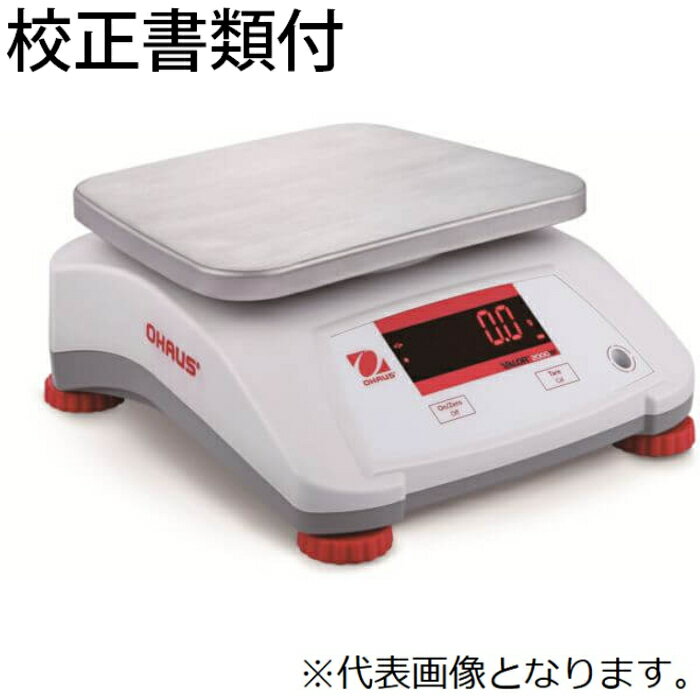 オーハウス デジタルはかり フードスケール 校正証明書+トレサビリティ体系図付 ( V22PWE30T ) オーハウス