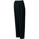 サンエス レディース脇ゴムパンツ レディースツータックパンツ ブラック/5Lサイズ ( WA20158 9ブラック 5L ) サンエス