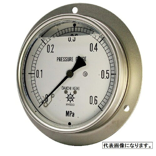 樂天商城 - 第一計器 GRSグリセリン入り圧力計（ステンレスケース） ( GRS-DU-R3/8-75X70MPA )