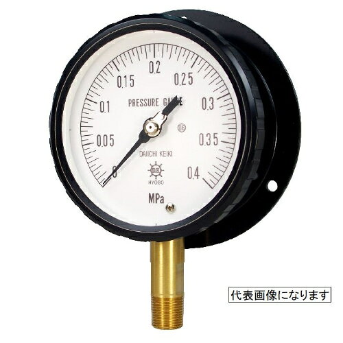 樂天商城 - 第一計器 HCT0．6級圧力計 ( HCT0.6- B U R3/8 100X 0.2/-0.1MPA )