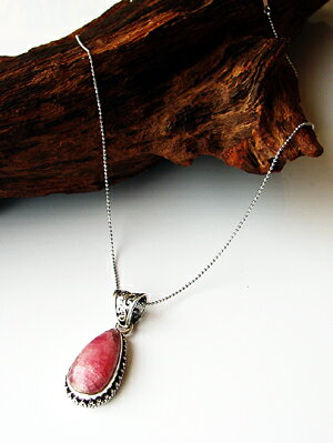 特大インカローズ(ロードクロサイト)ペンダンント AAAグレード（1点もの）のサムネイル