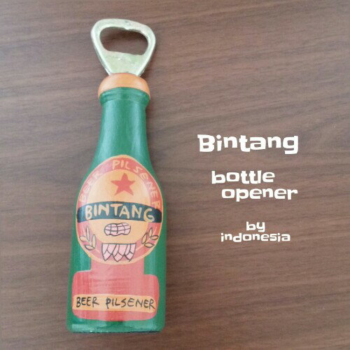 栓抜き　ビンタンビール　オープナー　バリ島　キッチンカトラリー　ビール　ボトルオープナー　インドネシア　アジアンのサムネイル