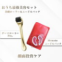 ヒアルロン酸 【ダーマローラー Pro.とニードルパッチの最強セット】 マイクロニードル 0.25mm 0.5mm 美顔ローラー 4 美容鍼 美顔器 リフトアップ ほうれい線 目元 たるみ 目 頭 毛穴ケア 目元ケア 頭皮 トレチノイン シミ シワ フェイスマスク