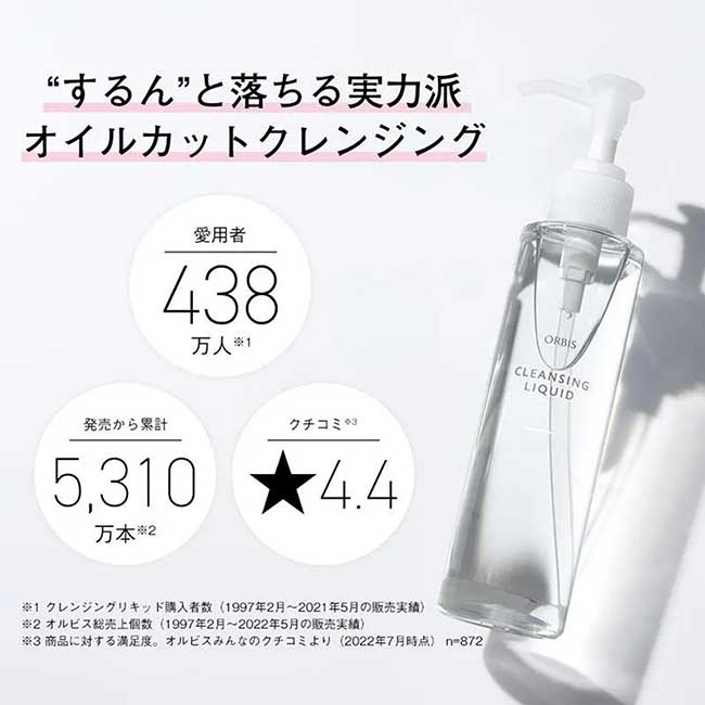 オルビス クレンジングリキッド ボトル入り 150mL 本体 クレンジング メイク落とし リキッド 2306限定ボトル 特別デザインボトル ORBIS 公式