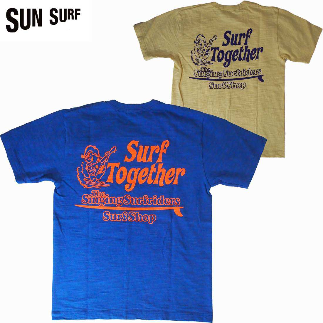 Tシャツ　SUN SURF/サンサーフS/S TSHIRT 「SURF TOGETHER」　2カラーS・M・Lサイズ　メンズ【Japan Made Product】【あす楽】