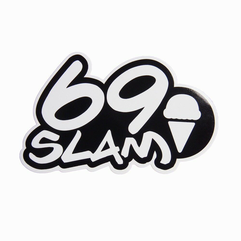 69SLAM/ロックスラムステッカー　アイスブラック【メール便対応】のサムネイル