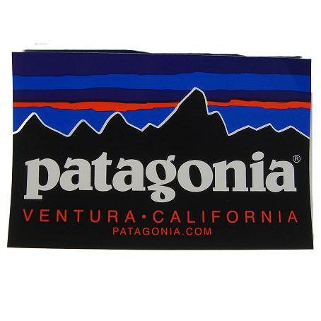 Patagonia/パタゴニアステッカー　LOGO VENTURA　【メール便対応】