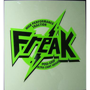 Freak/フリークステッカー　L　3カラー【メール便対応】