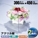 【2カット無料】アクリル板 キャスト板 透明 300mm× 450mm 厚み3mm | アクリルボード クリア カット 加工 アクリルパネル アクリル オーダーカット オーダー 地震対策 災害対策 窓 建築資材 diy アクリルプレート キャスト 板 クリアボード その1