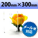 【有償サンプルサイズ/代引き/カット不可】アクリル板 FX板 透明 200mm× 300mm 厚み5mm