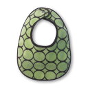 スワドルデザインズ Swaddle Designs ベビー用前掛けエプロン テリーベロアビブ ライム 母の日 2025