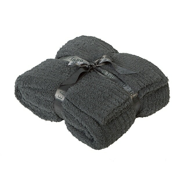 ベアフットドリームス Barefoot Dreams Cozychicシングルサイズブランケット 毛布 スレートブルー