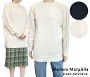 Maison Margiela メゾンマルジェラ ニットセーター ウール アウター クルーネック ニット トップス メンズ アイボリー ホワイト ネイビー S30GP0336 S17911 母の日 2025(4)