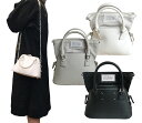 Maison Margiela メゾン マルジェラ 5AC CLASSIQUE MICRO マイクロバッグ レザーハンドバッグ 2Way 4ステッチ オーラブロ...