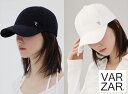 【正規販売店】VARZAR バザール キャップ ベースボールキャップ 韓国ブランド CAP 紫外線対策帽子 ブラック ホワイト VZ Minimal Stud Ball Cap 1290 1293【あす楽対応_関東】