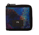 ポールスミス 二つ折り財布（メンズ） ポールスミス(PAUL SMITH)ナイロン二つ折り財布 "Acid Oil Slick"オイルスリック コンパクト財布 ナイロンウォレット/PS by Paul Smith【あす楽対応_関東】