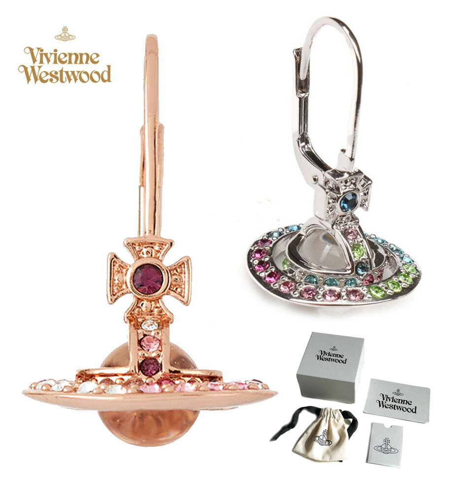 ヴィヴィアン・ウエストウッド ピアス（レディース） ヴィヴィアンウエストウッド(Vivienne Westwood)クリスタルオーブ ピアス CLARETTA ORB EARRINGS【あす楽対応_関東】