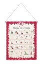 キャスキッドソン（Cath Kidston）アドベントカレンダー クリスマス 壁掛けインテリア ファブリック Christmas Fabric Advent Calendar【あす楽対応_関東】