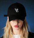 VARZAR バザールキャップ 韓国ブランド CAP 紫外線対策帽子 ブラック 3D Monogram logo over fit ball cap black 504