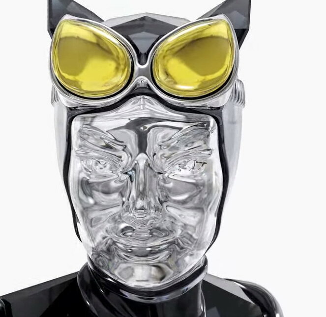 スワロフスキー キャットウーマン 5633660 SWAROVSKI DC Catwoman Batman DCコミックス クリスタルオブジェ フィギュア スワロフスキー社製 置物 [2]