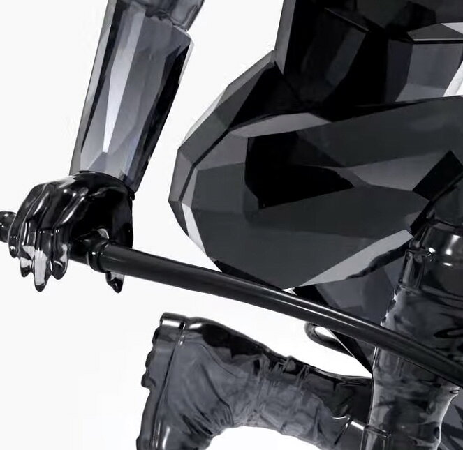 スワロフスキー キャットウーマン 5633660 SWAROVSKI DC Catwoman Batman DCコミックス クリスタルオブジェ フィギュア スワロフスキー社製 置物 [3]