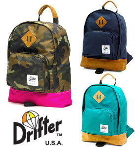 ドリフター(Drifter)KIDS BACK PACK/キッズバックパック/子供用リュックサック/レザー×ナイロン【あす楽対応_関東】