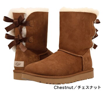 【撥水仕様】UGG（アグ）Bailey Bow II ムートンブーツ/レディースベイリーボウ2/リボン付きシープスキンブーツ【あす楽対応_関東】