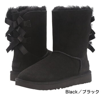 【撥水仕様】UGG（アグ）Bailey Bow II ムートンブーツ/レディースベイリーボウ2/リボン付きシープスキンブーツ【あす楽対応_関東】