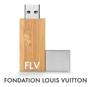 パリ限定！LOUIS VUITTON/ルイヴィトン美術館/USBメモリ16GB/USBフラッシュ/FONDATION LOUIS VUITTON