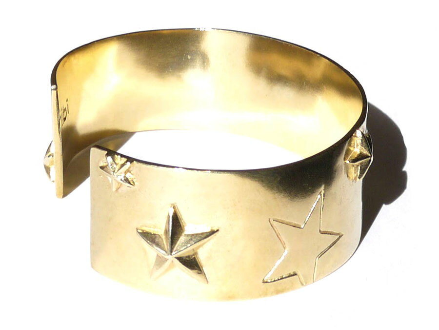 OC楽天市場店のChibi Jewels チビジュエルズ スーパースター星のバングルブレスレット Super Star Cuff Bracelet B153 母の日 ギフト｜アングル3